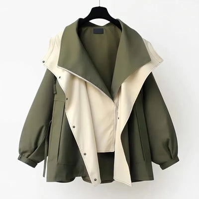 Eva | Elegant jacket with weather and wind protection