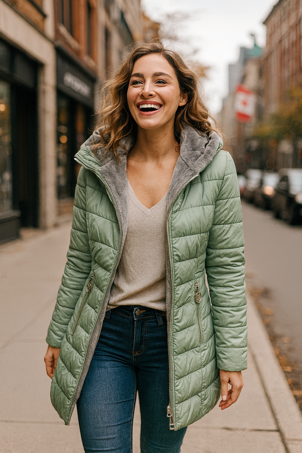 Sophia | Faux Fur Jacket