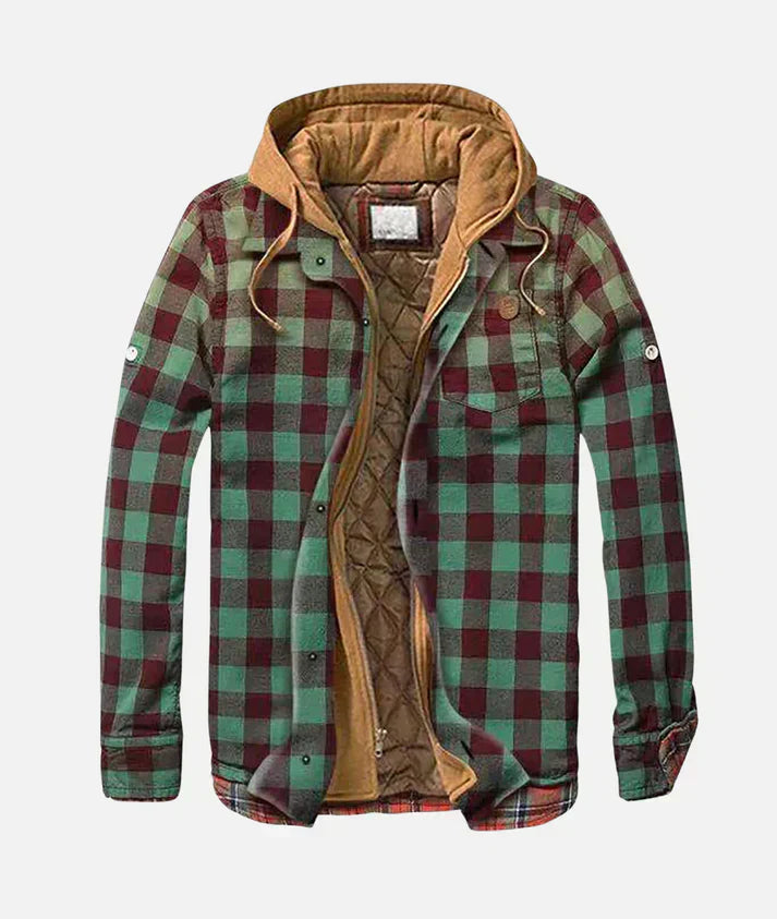 Noah | Patchwork Plaid Jacket