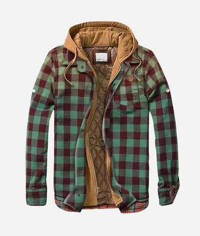 Noah | Patchwork Plaid Jacket