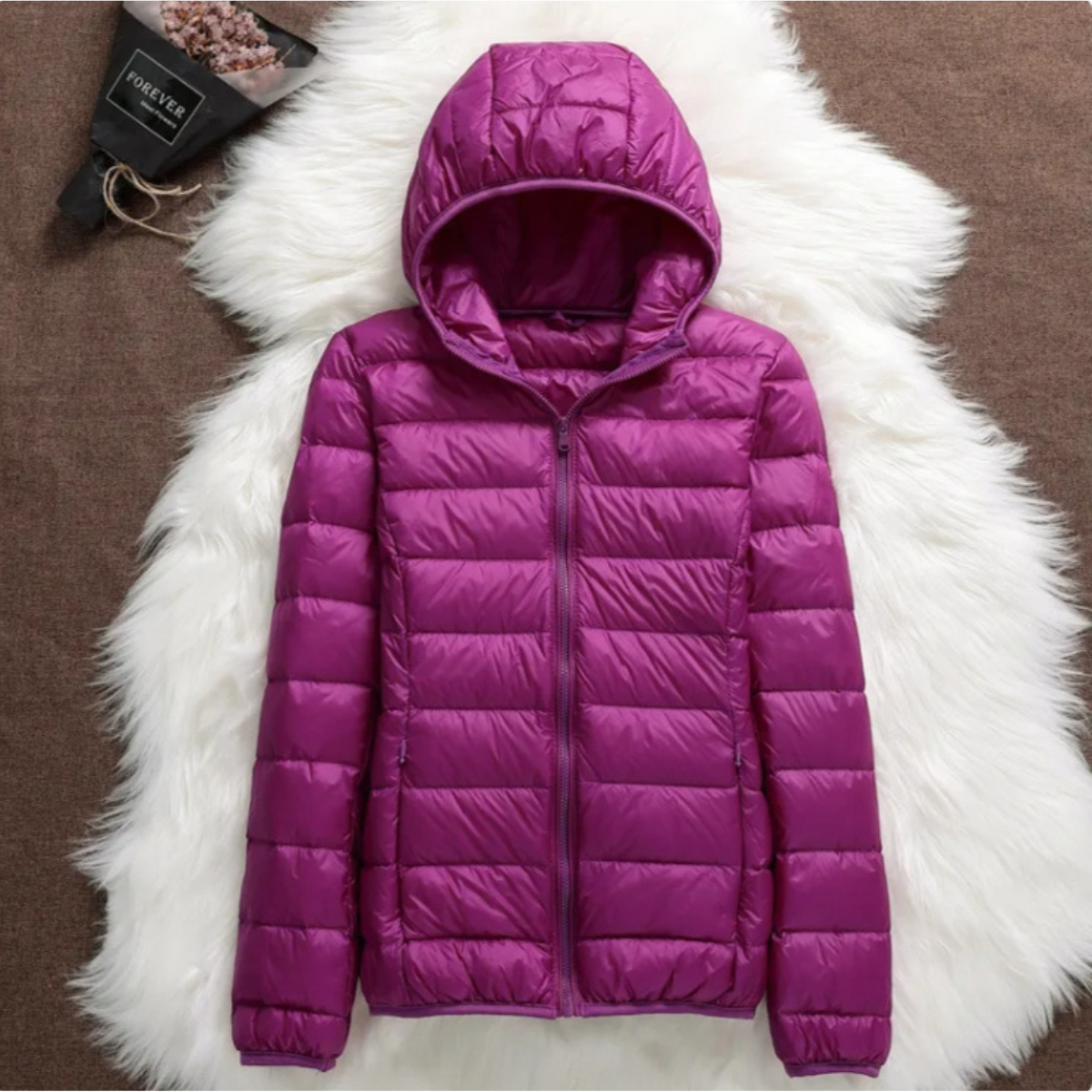 Monique – Elegant Lined Mid-Season Jacket