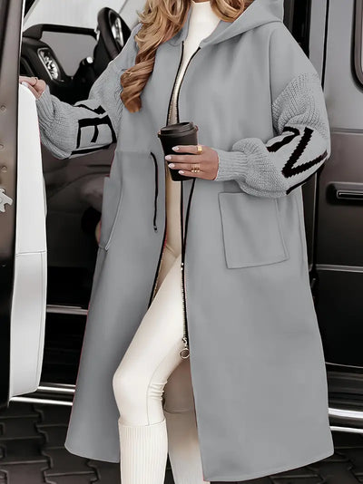 Rose | Elegant Hooded Coatigan
