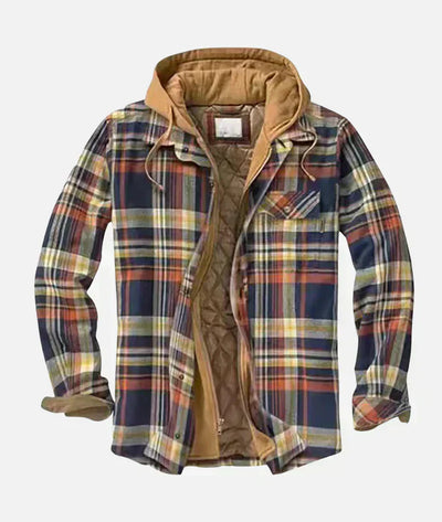 Noah | Patchwork Plaid Jacket