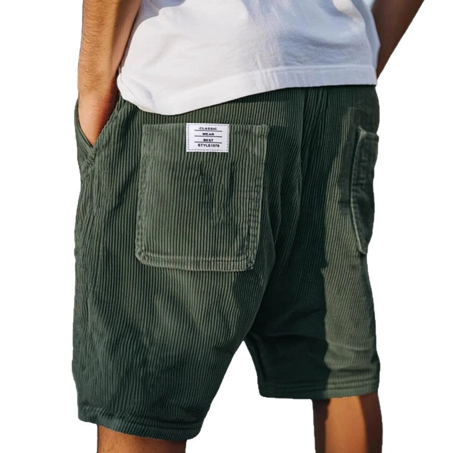 Dann | Elegant Velvet Shorts