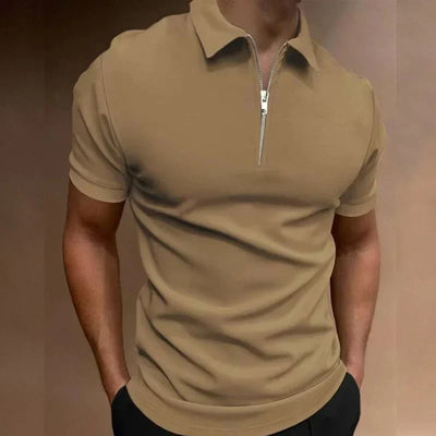Kyle | Classic Zipper Polo Shirt