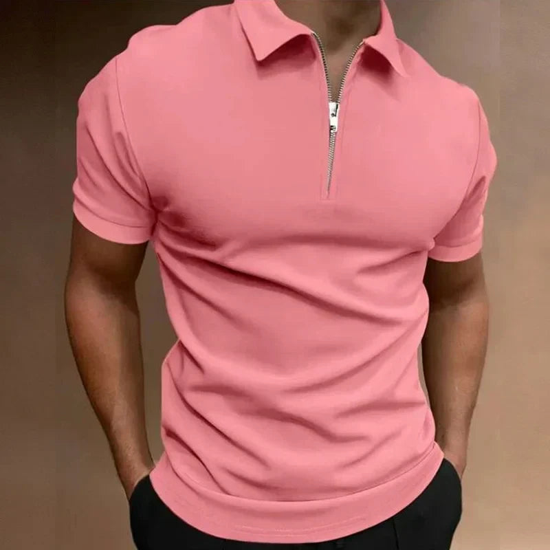 Kyle | Classic Zipper Polo Shirt