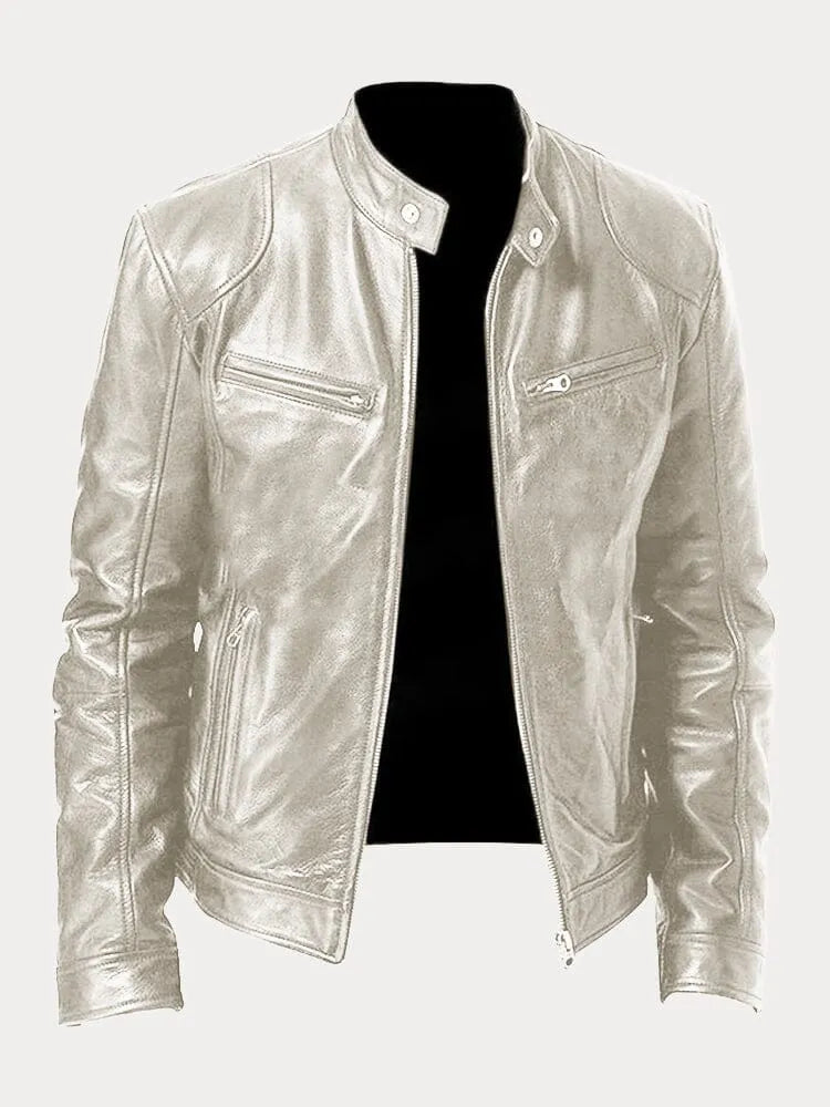 Mike | Casual Leather Jacket