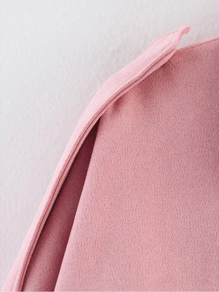 Mia | Suede Bomber Jacket