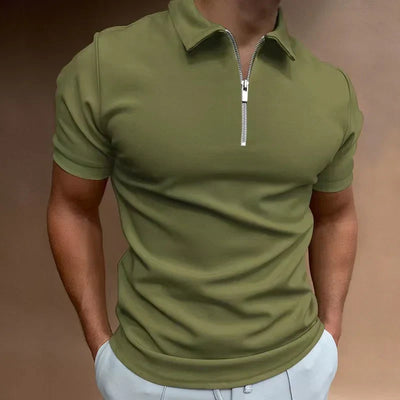 Kyle | Classic Zipper Polo Shirt