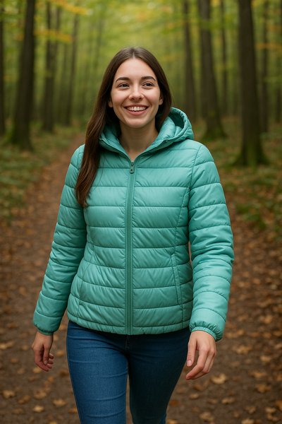 Monique – Elegant Lined Mid-Season Jacket